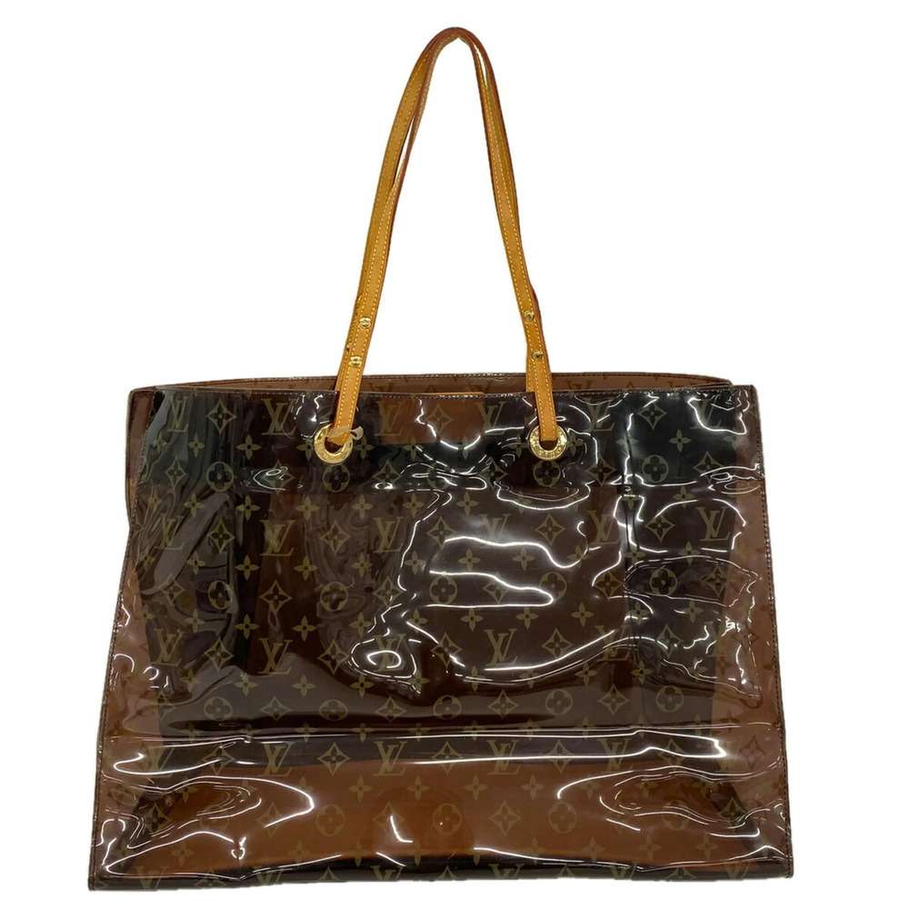 Louis Vuitton Monogram Vinyl Cabas Cruise Tote Bag M50500 Brown (Women's)